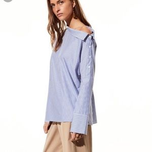 Babaton Abrom blouse Aritzia size xs BNWT